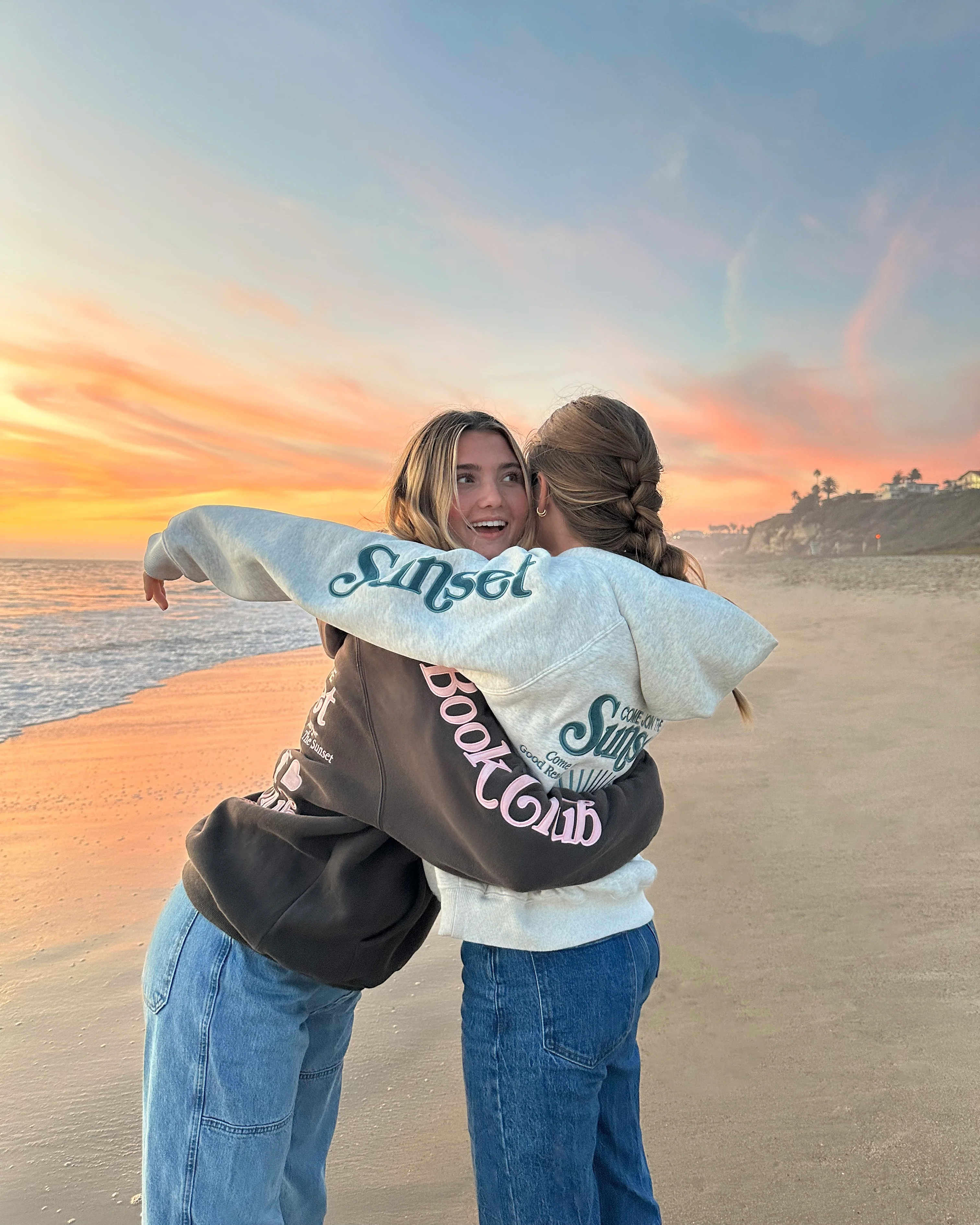 "Book Club" Oversized Lux Hoodie in Charcoal Gray - Image 8