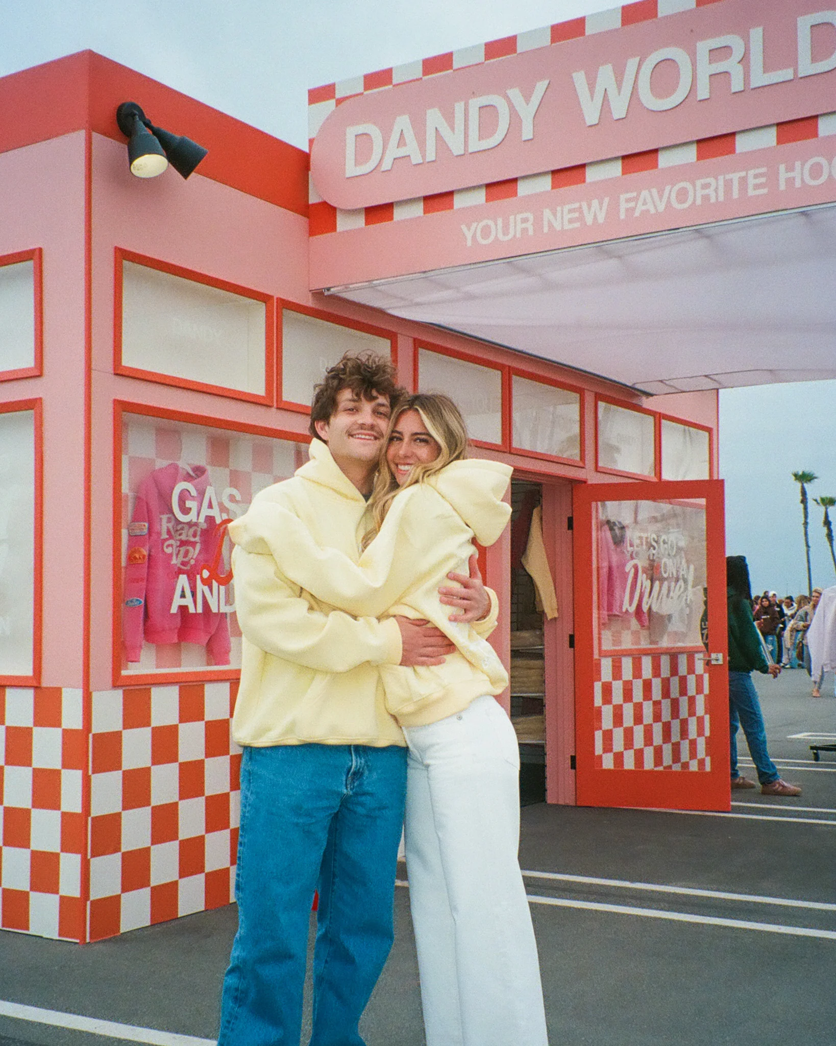"Let's Go On An Adventure" Oversized Lux Hoodie in Butter Yellow - Image 6