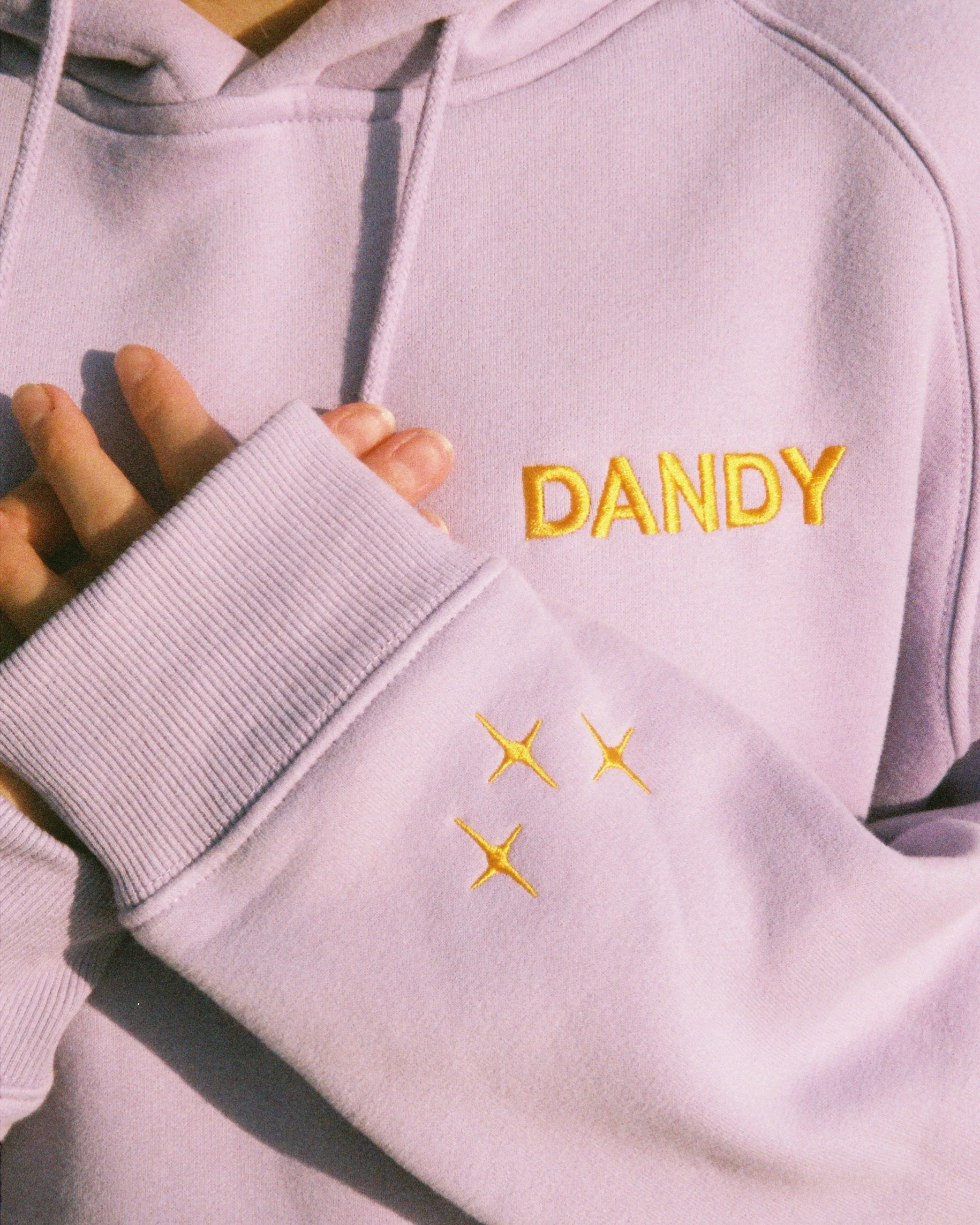 "Gift Giving" Oversized Lux Hoodie in Lavender - Image 4