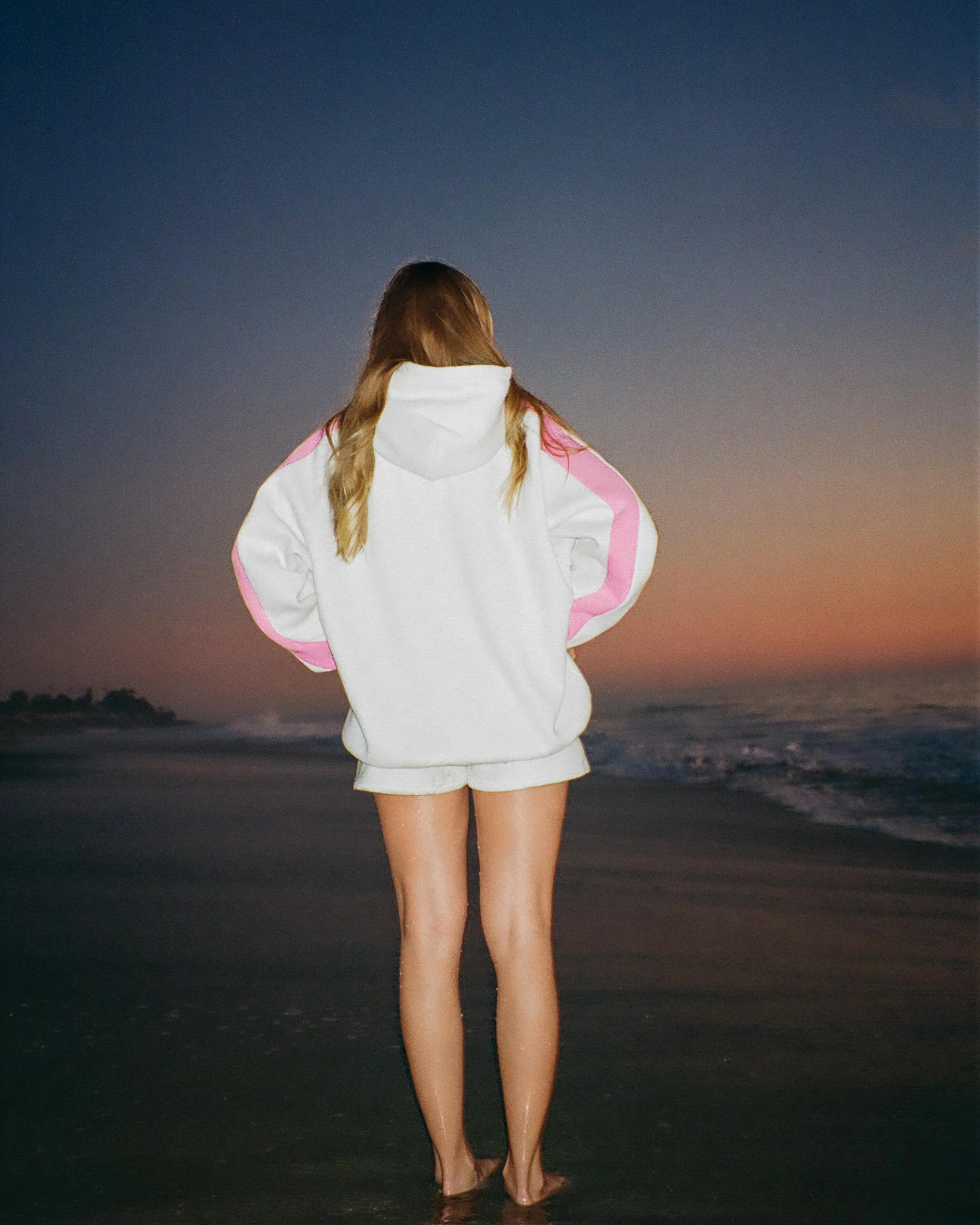 Pink Stripe Oversized Lux Hoodie - Image 14