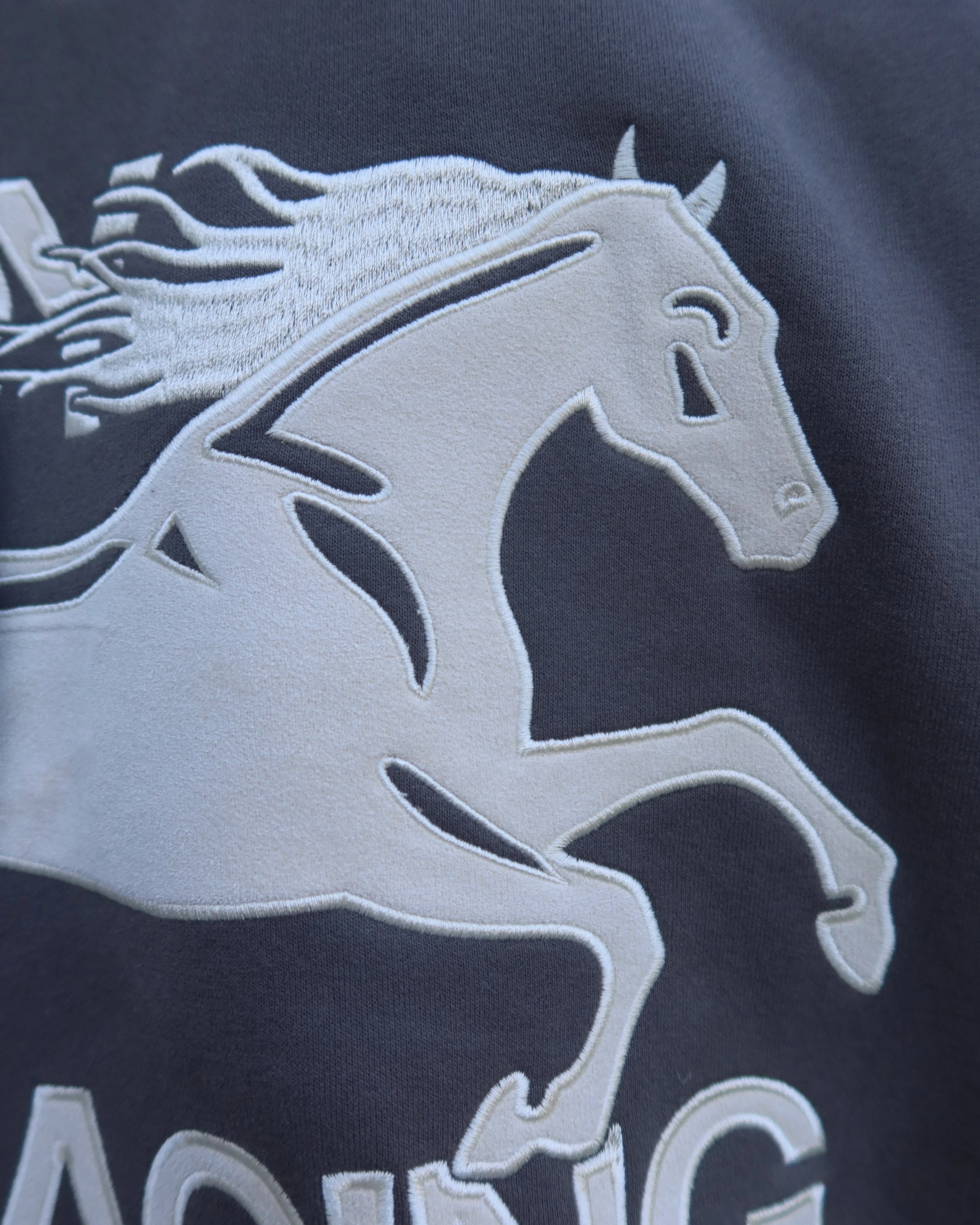 "Racing Heart" Oversized Lux Hoodie in Dark Gray - Image 12