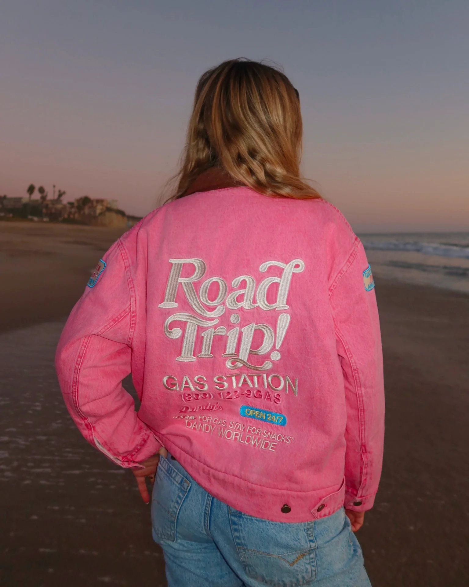 "Road Trip!" Vintage Work Jacket - Image 3