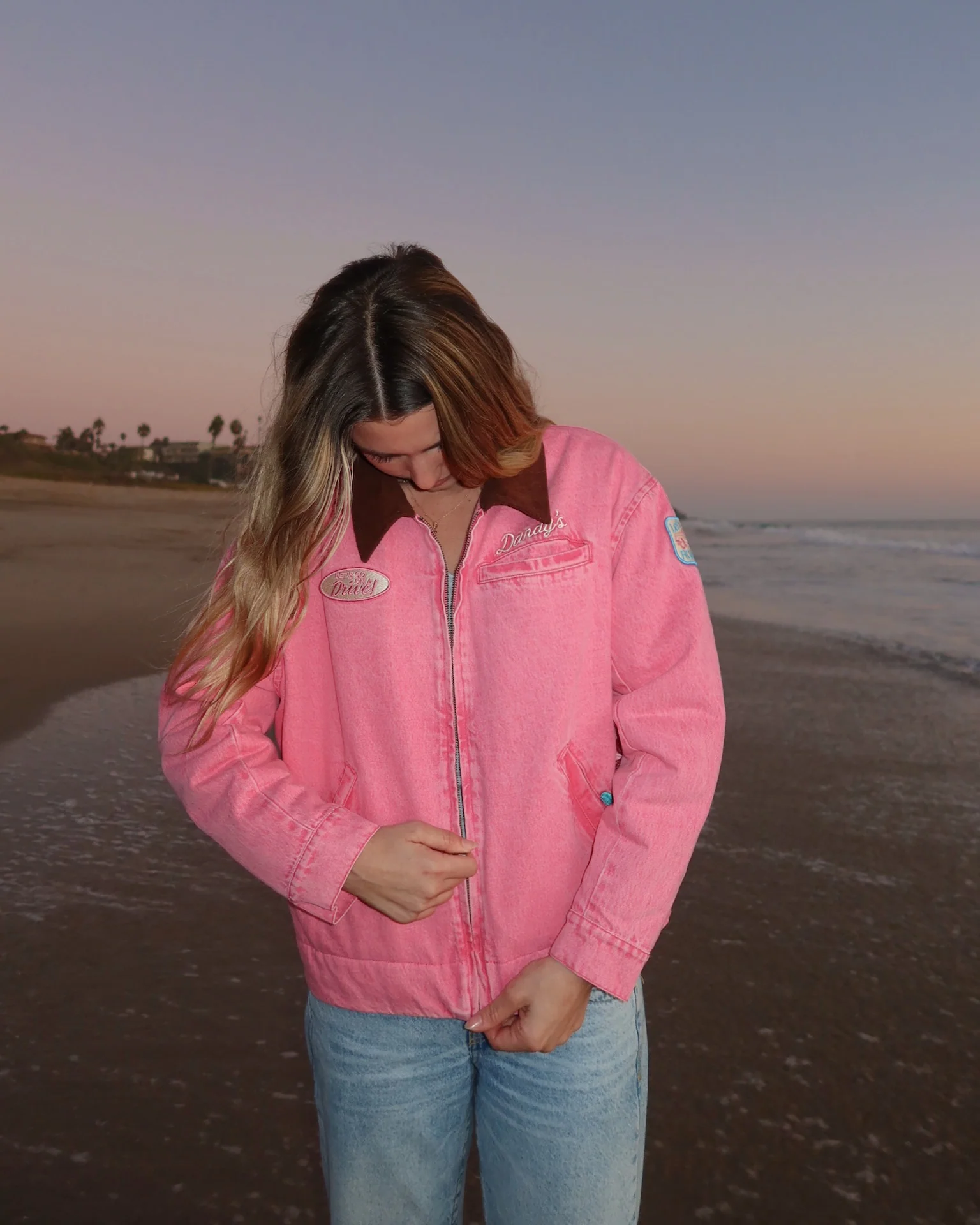 "Road Trip!" Vintage Work Jacket - Image 5